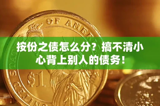 北京按份之债怎么分?搞不清小心背上别人的债务! 北京按份之债怎么分?搞不清小心背上别人的债务!